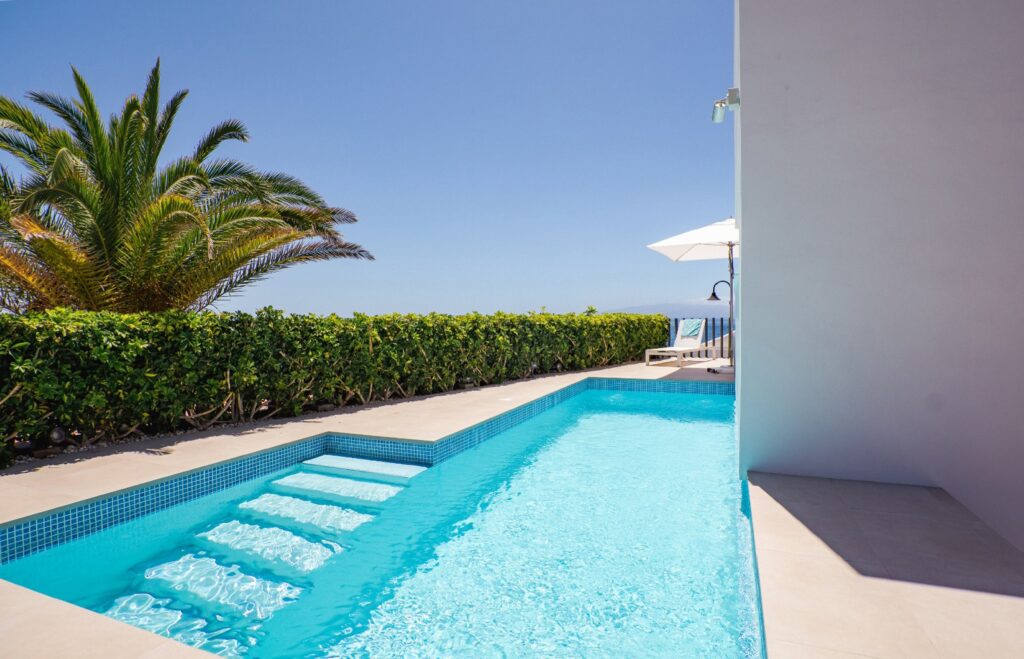 Modern Villa with Stunning Views in Fabulous Front Line Setting in Playa San Juan