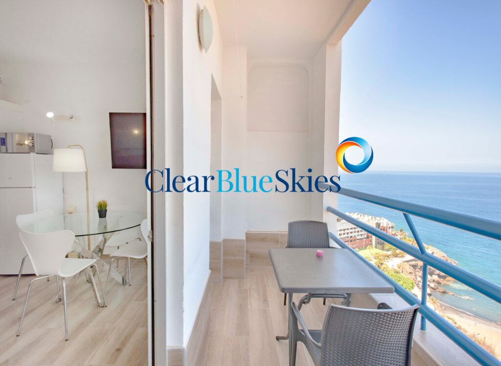 Stylish Beach Front Studio with Stunning Sea View