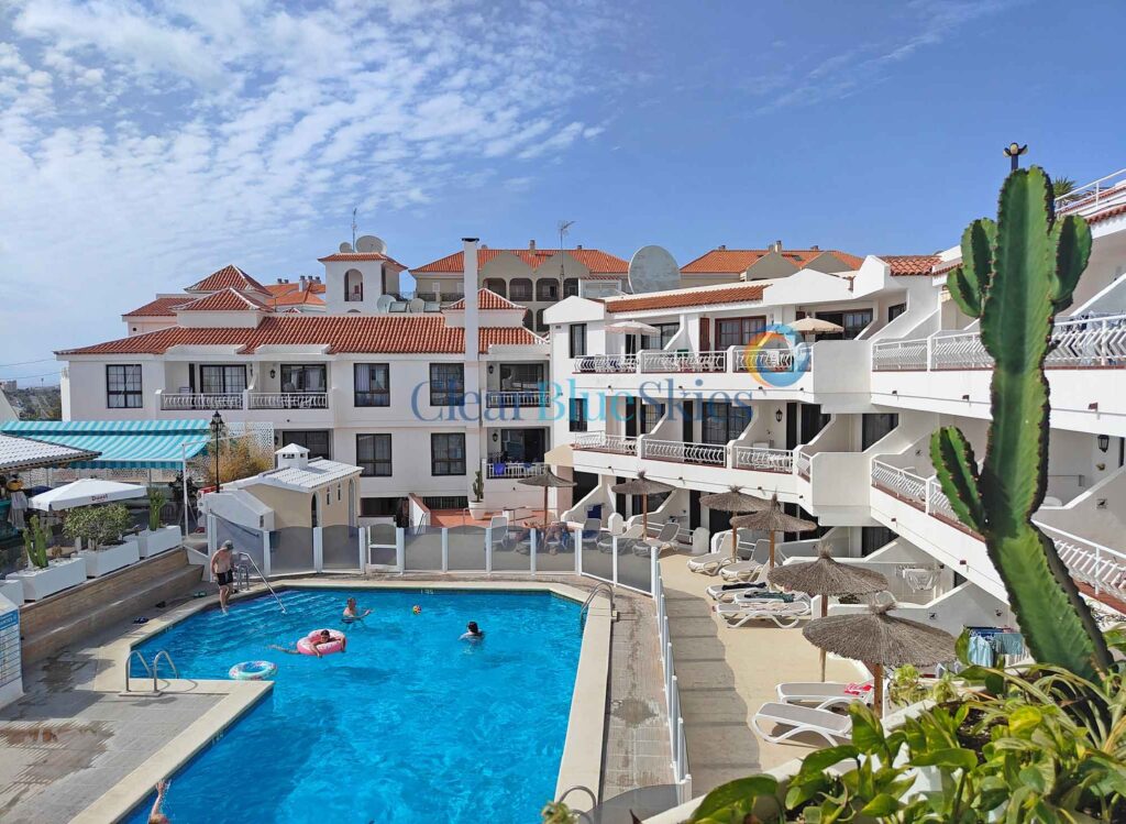 One Bedroom Apartment in Popular Complex in Busy Los Cristianos