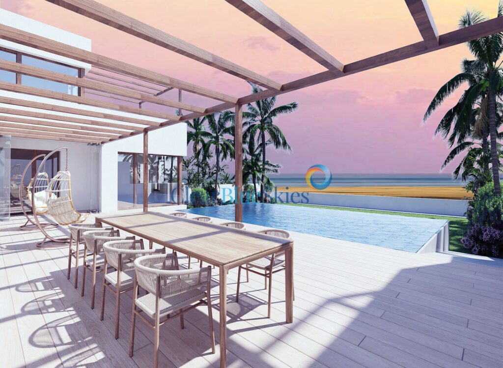 Off-Plan Luxury Ocean View Bungalow with Pool in Corralejo, Fuertaventura