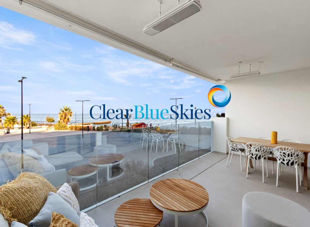 First-line Apartment with Sea View in Palm Mar