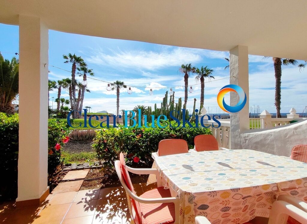 Charming Garden Apartment with Sea & Golf Views