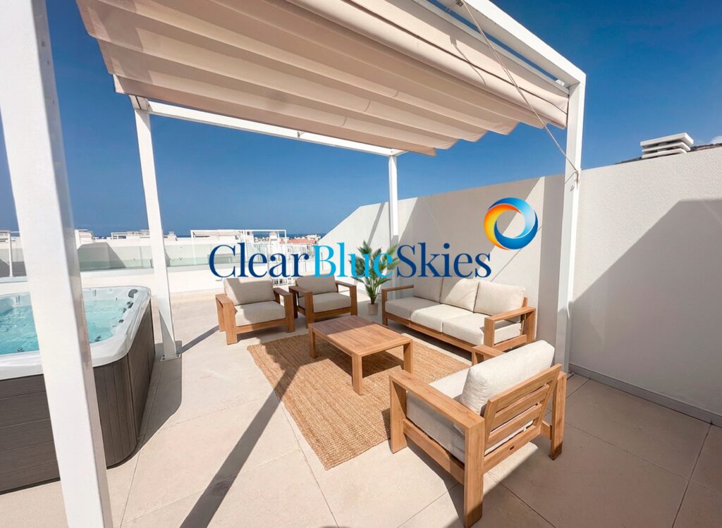Splendid Recently Completed Penthouse Apartment with Private Roof Terrace and Jacuzzi